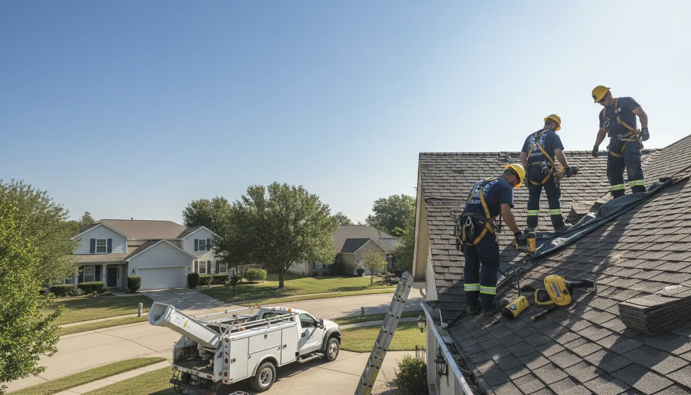 Emergency Solar Roof Shingle Repair in El Dorado, AR